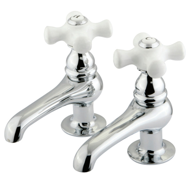 Kingston Brass KS3201PX Restoration Basin Tap Faucet, Polished Chrome