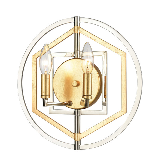 Elk Home Geosphere 2-Light Sconce - 12260/2