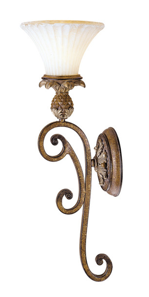 Livex Lighting 1 Light Venetian Patina Wall Sconce - 8451-57