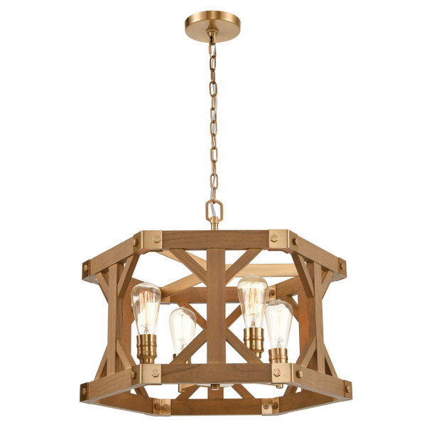 Elk Home Structure 4-Light Chandelier - 33323/4