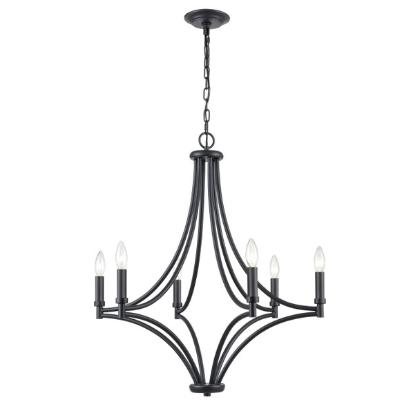 Elk Home Spanish Villa 6-Light Chandelier - 33436/6