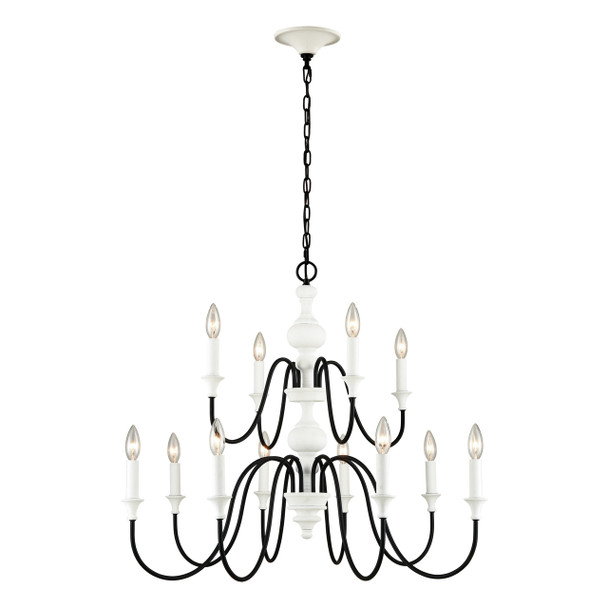 Elk Home Val De Loire 12-Light Chandelier - 33470/8+4