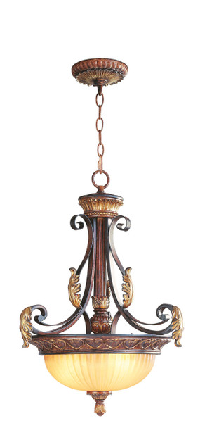 Livex Lighting 3 Light Vbz Inverted Pendant - 8567-63