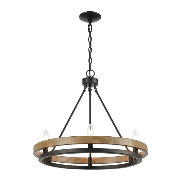 Elk Home Ramsey 6-Light Chandelier - 75056/6