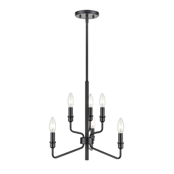 Elk Home Saginaw 6-Light Chandelier - 81518/3+3