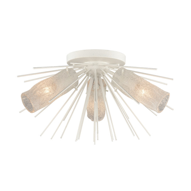 Elk Home Sea Urchin 3-Light Semi Flush Mount - 82084/3