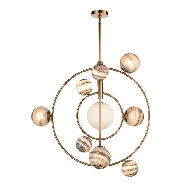 Elk Home Orbital 10-Light Chandelier - D4616