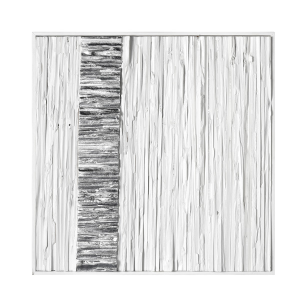 Elk Home Stripe Wood Wall Art - H0036-9737