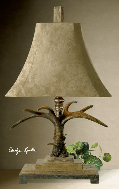 Uttermost Stag Horn Table Lamp