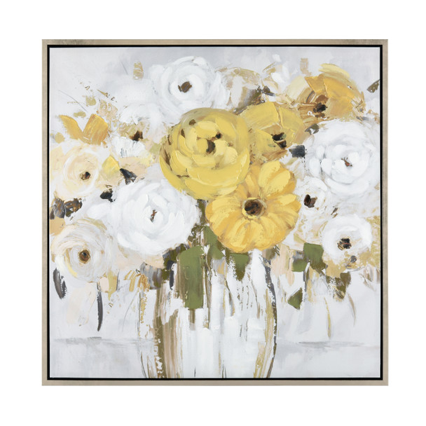 Elk Home Mende Blooms Wall Art - S0026-9298