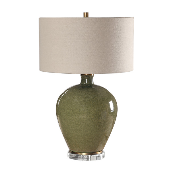 Uttermost Elva Emerald Table Lamp