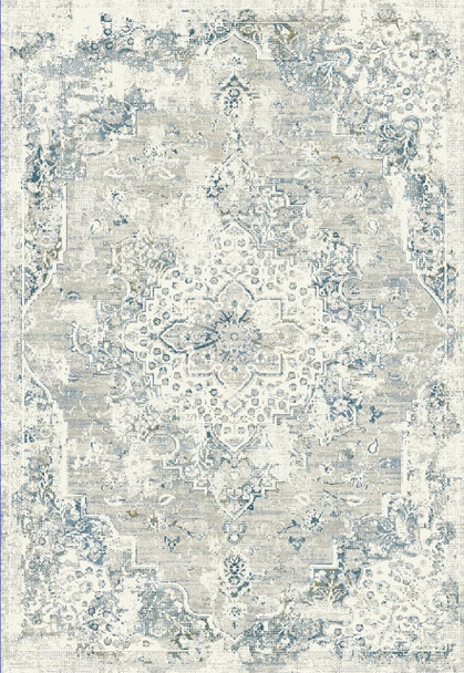 Dynamic Quartz Machine-made 27064 Ivory/grey/blue Area Rugs