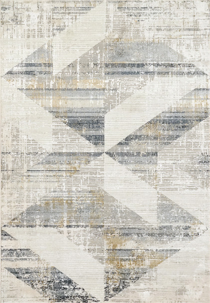 Dynamic Quartz Machine-made 27072 Ivory/slate Area Rugs