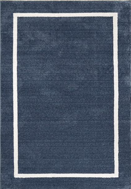 Dynamic Hera Machine-made 3301 Blue/ivory Area Rugs