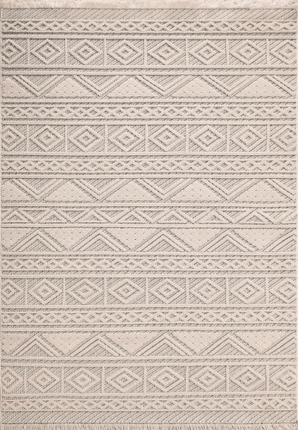 Dynamic Seville Machine-made 3607 Ivory/soft Grey Area Rugs