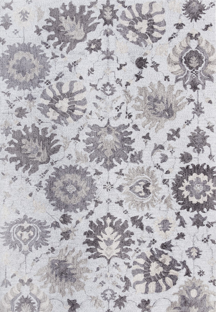 Dynamic Deja Handmade 4683 Grey/ivory/denim Area Rugs