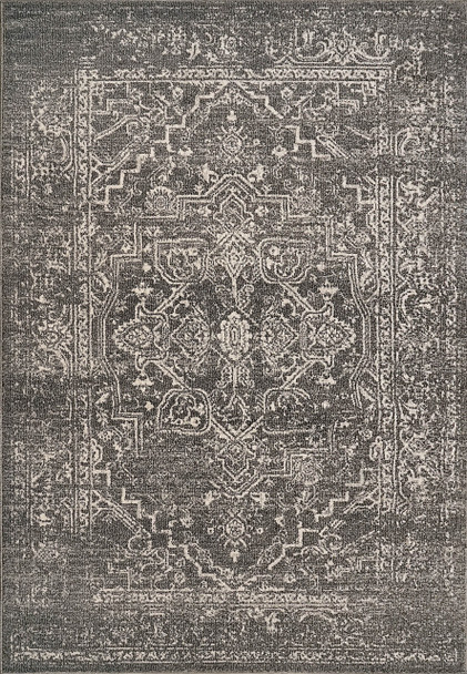 Dynamic Soma Machine-made 6191 Dark Grey/ivory Area Rugs