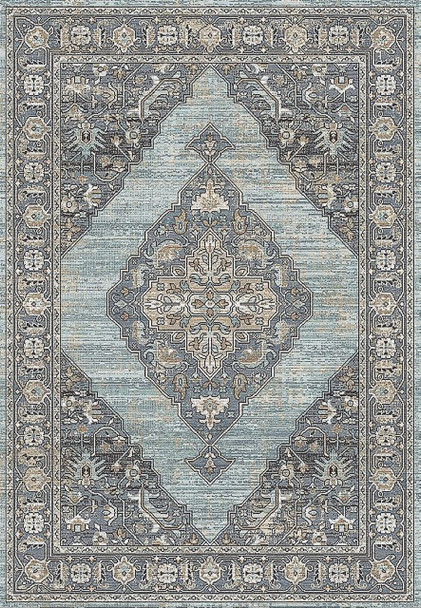 Dynamic Jazz Machine-made 6792 Blue/beige Area Rugs