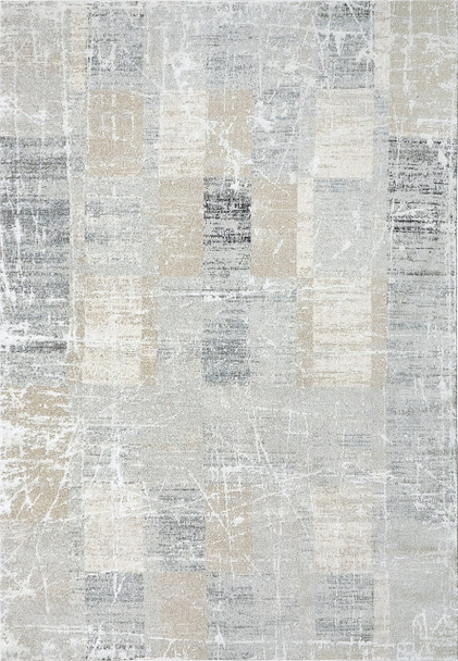 Dynamic Annalise Machine-made 7610 Grey/beige/charcoal Area Rugs