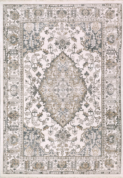 Dynamic Mood Machine-made 8475 Blue/beige Area Rugs