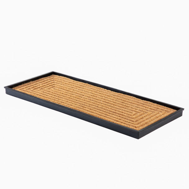 Anji Mountain AMB0BT3F-018  Woven Boot Trays - 34.5" X 14" X 1.5" Rectangle