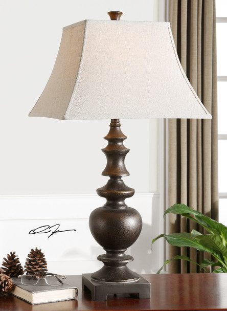 Uttermost Verrone Bronze Table Lamp