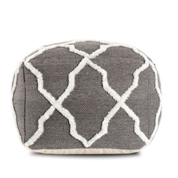 Anji Mountain AMBPF017-2014  Hand-crafted Poufs - 22" X 22" X 16"