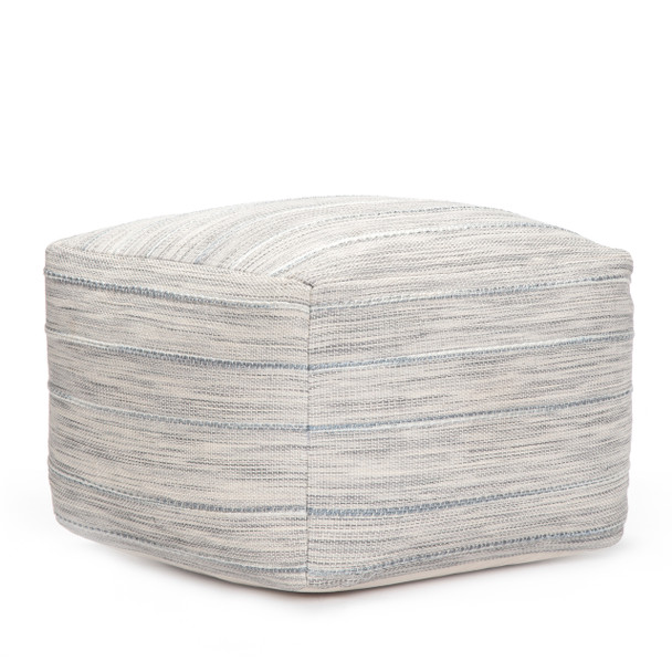 Anji Mountain AMBPF034-2014  Hand-crafted Poufs - 22" X 22" X 16"