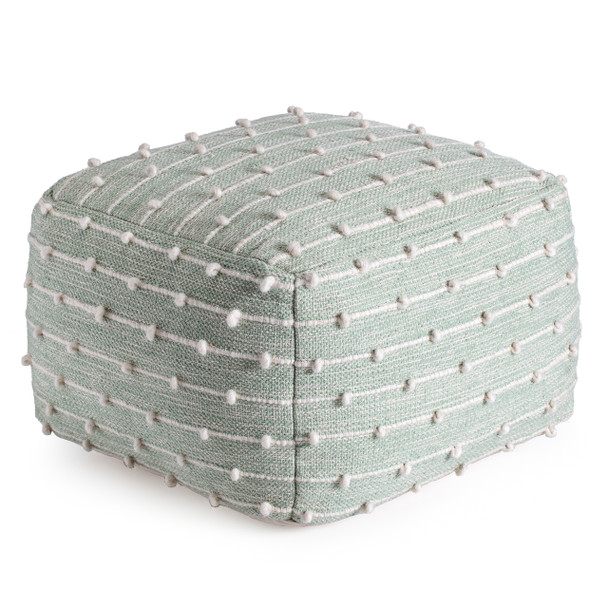 Anji Mountain AMBPF089-2014  Hand-crafted Poufs - 22" X 22" X 16"
