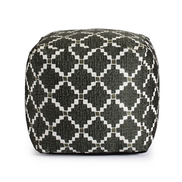Anji Mountain AMBWF023-1616  Hand-crafted Indoor/outdoor Poufs - 18" X 18" X 18"