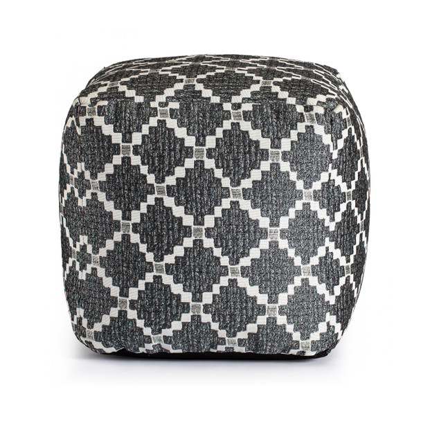 Anji Mountain AMBWF024-1616  Hand-crafted Indoor/outdoor Poufs - 18" X 18" X 18"