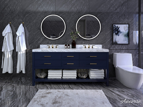 Elizabeth 72 In. Bath Vanity Set In Heritage Blue