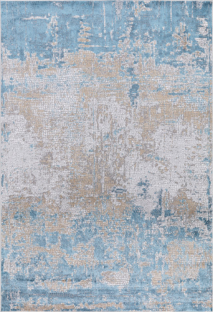 Amer Rugs Hamilton HAM-6 Gold Blue Machine-made Area Rugs