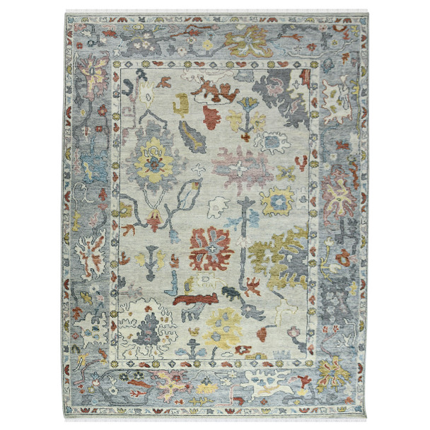 Amer Rugs Jaigarh Beauz JAI-18 Ivory Hand-Knotted Area Rugs
