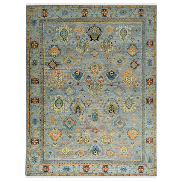 Amer Rugs Milano Effy MIL-39 Gray Hand-Knotted Area Rugs