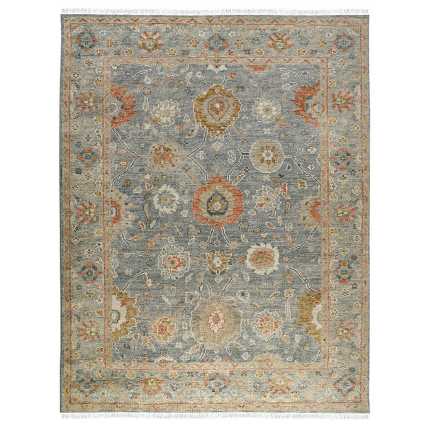 Amer Rugs Willow Nancy WIL-8 Gray Hand-Knotted Area Rugs