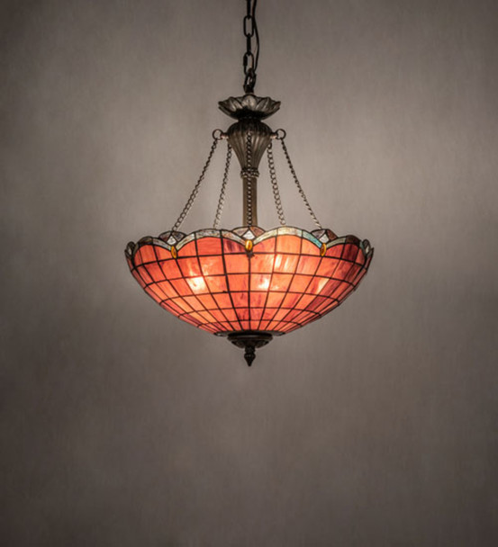 Meyda 20" Wide Elan Inverted Pendant