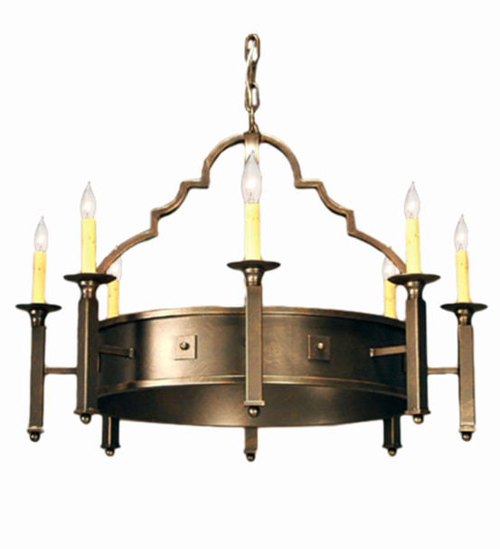 Meyda 33" Wide Marta 8 Light Pendant