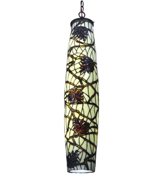 Meyda 6.5"w Pine Branch Mini Pendant