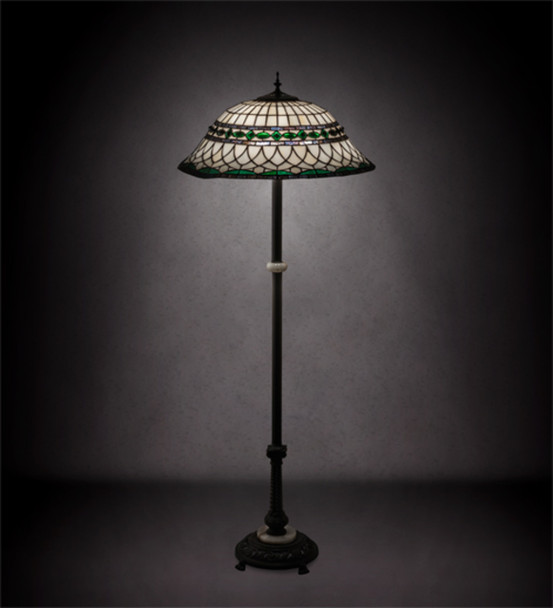 Meyda 62" High Tiffany Roman Floor Lamp - 189107