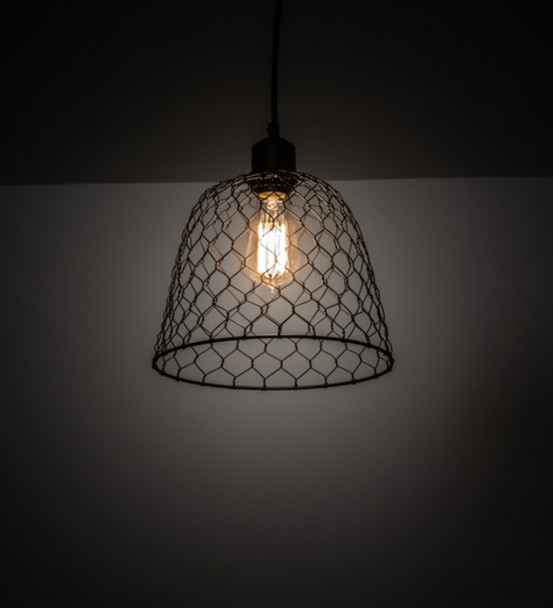 Meyda 10" Wide Cloche Pendant