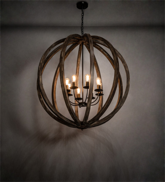 Meyda 46" Wide Woodward Pendant