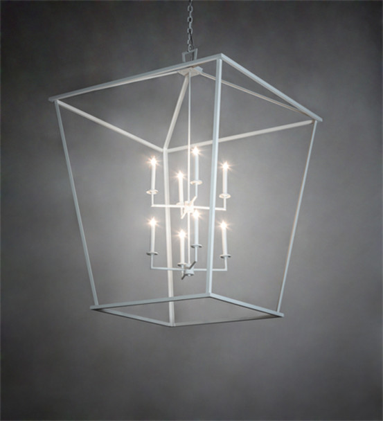 Meyda 42" Square Kitzi Tapered Pendant