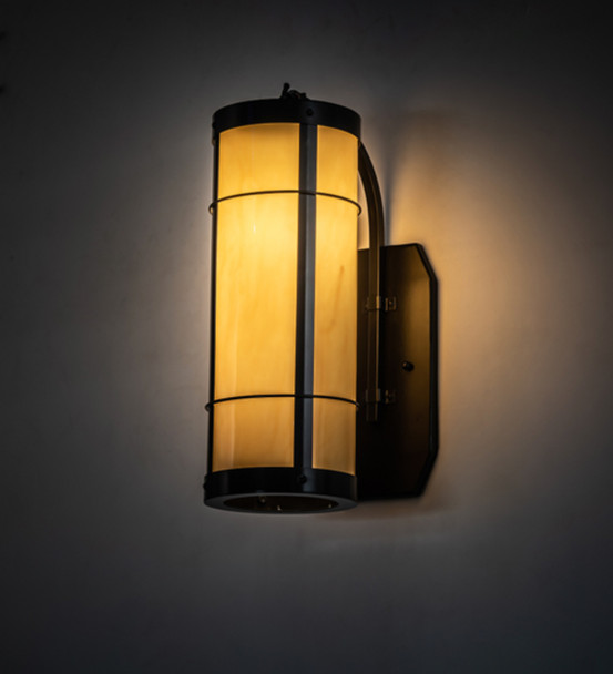Meyda 6" Wide Villa Wall Sconce