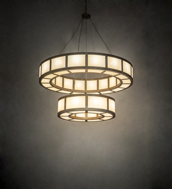 Meyda 60" Wide Alessandro 2 Tier Pendant