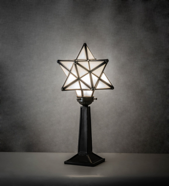 Meyda 17" High Moravian Star Accent Lamp