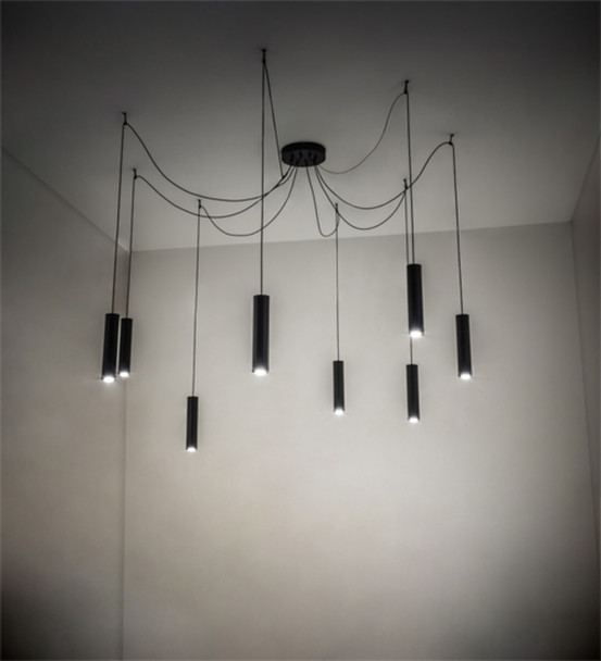 Meyda 120" Wide Castiliolite 8 Light Cascading Pendant