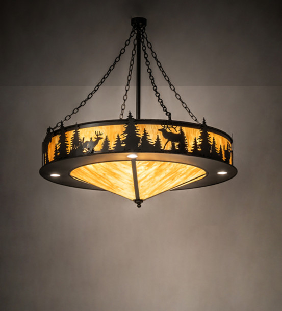 Meyda 48" Wide Roosevelt Inverted Pendant - 237939