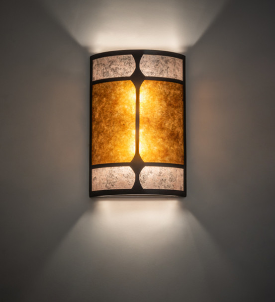 Meyda 12" Wide Kleba Wall Sconce