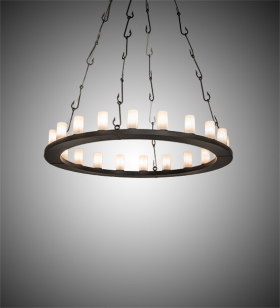 Meyda 60" Wide Loxley Angler 20 Light Chandelier